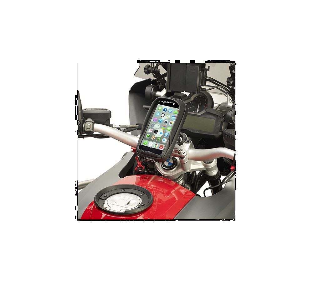 Givi Porta Smartphone universal, compatible con scooter, moto y bicicleta